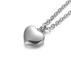 SANTORAL - Dije Corazón y Cadena - Acero