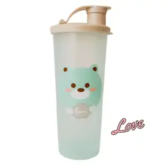 GENERICO - Vaso Tomatodo Kawaii Love 2 en 1