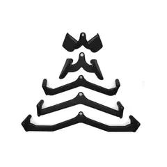 BLACKFIT - Set de 5 Manubrios Pro para polea