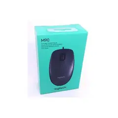 LOGITECH - MOUSE M90 OPTICO CONECTOR USB 1000DPI NEGRO