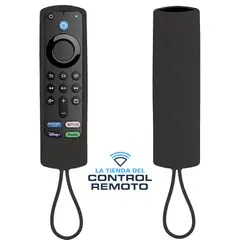 CASE - Protector de Silicona de Control Amazon Fire Tv Stick - Negro