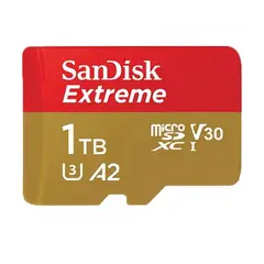 SANDISK - Memoria Micro SDXC Extreme 1Tb UHS-I U3 A2 V30 4K.