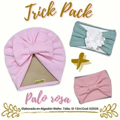 GENERICO - Vinchas de bebe mas turbantes Trick Pack