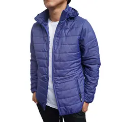 JUSTO - CASACA ACERO - ACOLCHADO SLIM FIT