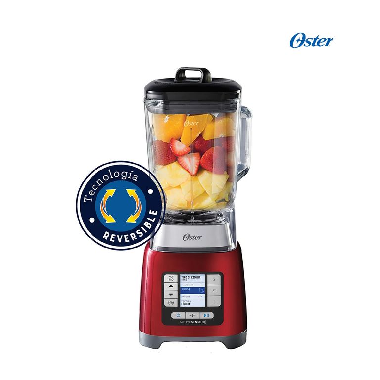 Licuadora Oster® ActiveSense con Blend N Go BLSTTDGRBG Rojo