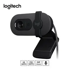 LOGITECH - Camara Web Brio100 Full HD 1080p equilibrio de iluminación automático