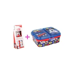 GENERICO - Set de Sandwichera Múltiple XL y cubiertos Mickey Mouse