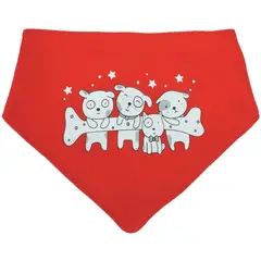 GENERICO - Bandana Babero con broche - 0 a 12 meses - KH05