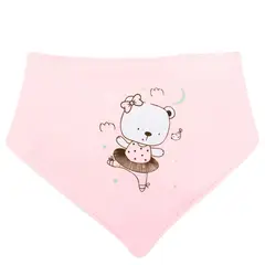 GENERICO - Bandana Babero con broche - 0 a 12 meses - KM01