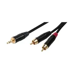 SOUNDKING - Cable Rca a mini plug 3.5mm De 3 mts