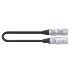 SOUNDKING - Cable Canon XLR hembra a macho de 10mts para micros de estudio