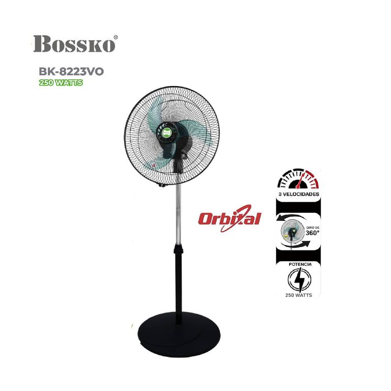 Ventilador Orbital 2 En 1 BK-8223VO De 16 " 250w