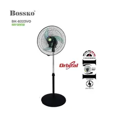 BOSSKO - Ventilador Orbital 2 En 1 BK-8223VO De 16 " 250w
