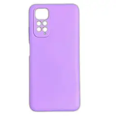 GENERICO - Case morado para celular Redmi Note 11 Pro - silicona.