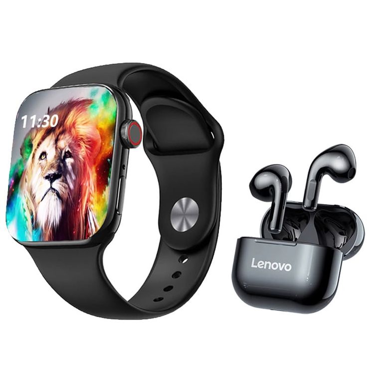 Audífonos LP40 De Tws y Toumi GT-T2 PRO watch Reloj inteligente