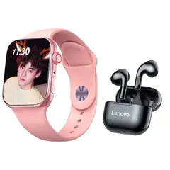 LENOVO - Audífonos LP40 De Tws y Toumi GT-T2 PRO watch Reloj inteligente