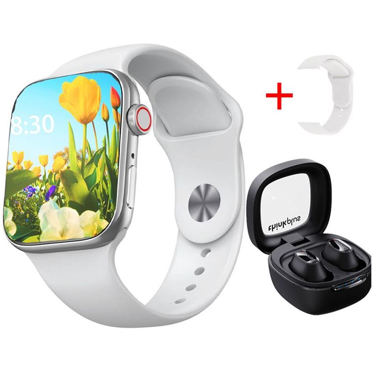 Audífonos XT62-Negro Tws y Toumi GT-T2 PRO-W Reloj inteligente
