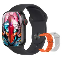 TOUMI - Reloj Inteligente N9 Max Bluetooth Smartwatch 2,2 pulgadas-Negro