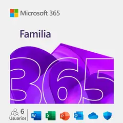 MICROSOFT - Office 365 Family - Código Digital