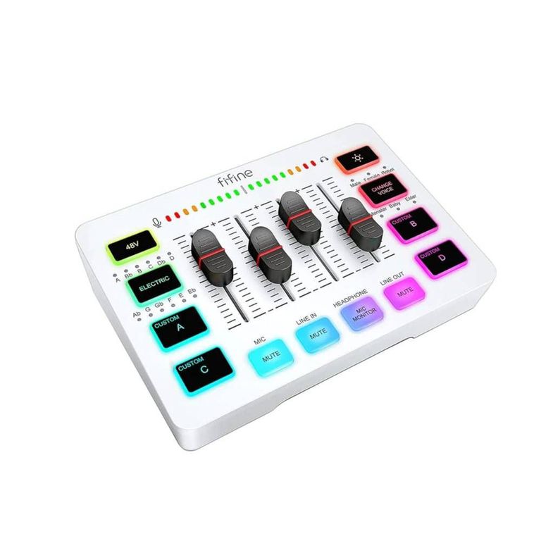Mixer de audio SC3 WHITE