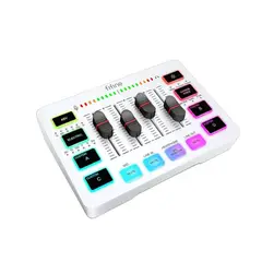 FIFINE - Mixer de audio SC3 WHITE