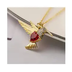 GENERICO - Collar para mujer Colgante detalle de Pájaro