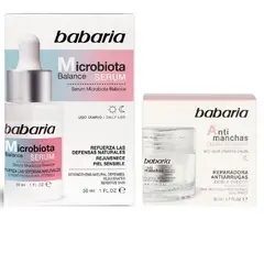 BABARIA - Serum Microbiotina + Crema Facial de Anti Manchas -
