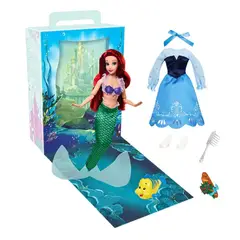 DISNEY - Muñeca Store Ariel La Sirenita con ropa y accesorios