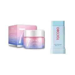 TOCOBO - PACK BLOQUEADOR EN BARRA Y CREMA HIDRATANTE V7 BIOAQUA