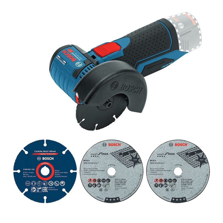 Esmeril Angular 3 12V 19500Rpm Baretool GWS 12V-76