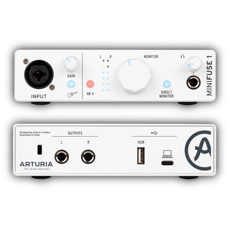 Minifuse 1 White - Interfaz de audio USB-C