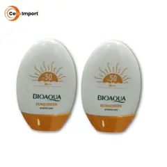 BIOAQUA - PACK 2 BLOQUEADORES SOLAR 50 SUSCREEN -