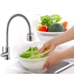 IMPORTADO MC - GRIFERIA DE COCINA AL MUEBLE ACERO SATINADO