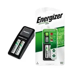 ENERGIZER - Cargador de pilas AA/AAA + 2 pilas AA recargables