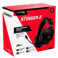HYPERX - Audífonos para gaming Cloud Stinger 2 negro 519T1AA