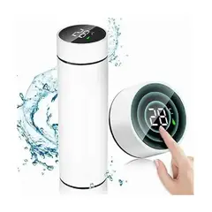 GENERICO - Termo Digital Medidor de Temperatura Táctil 500ml color Dama