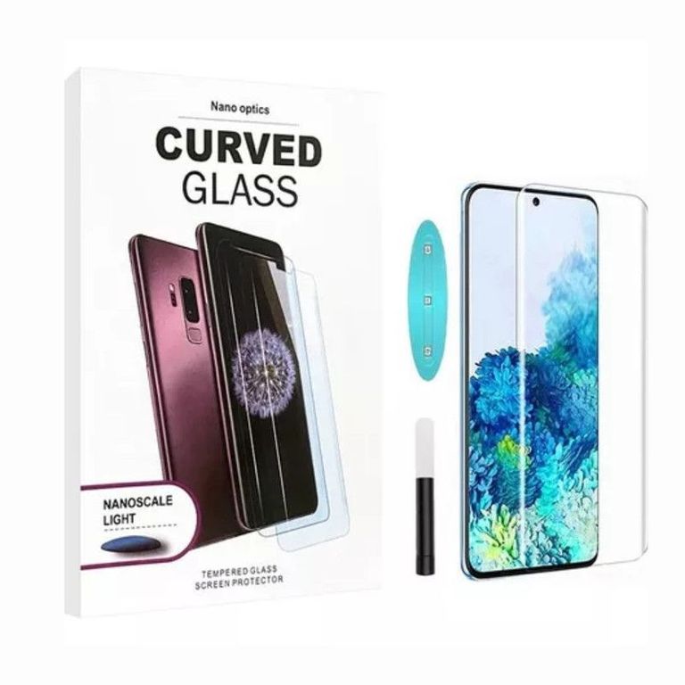Mica De Vidrio Uv Para Samsung S22 ULTRA - Transparente