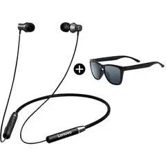 LENOVO - AUDIFONOS BLUETOOTH HE05 - NEGRO