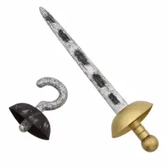 DISNEY - Disfraz Niño Espada y Garfio Capitan Garfio Peter Pan Store