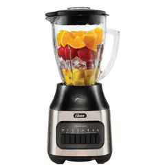 OSTER - Licuadora con vaso de vidrio BLSTPEG-NPB