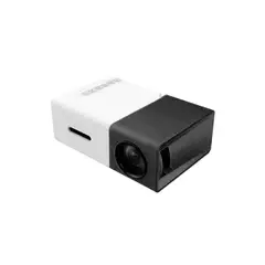 GENERICO - Mini Proyector Portatil Full HD - Cine En Casa color Negro