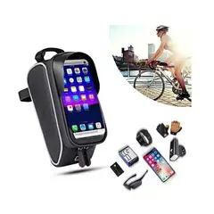SEISA - Estuche Bolso Porta Celular en Bicicleta Impermeable
