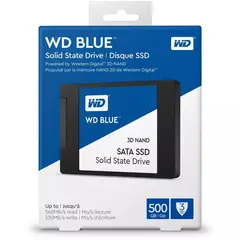 WESTER DIGITAL - Unidad SSD Interno Western Digital Blue 500GB SA510 R560 SATA 25″