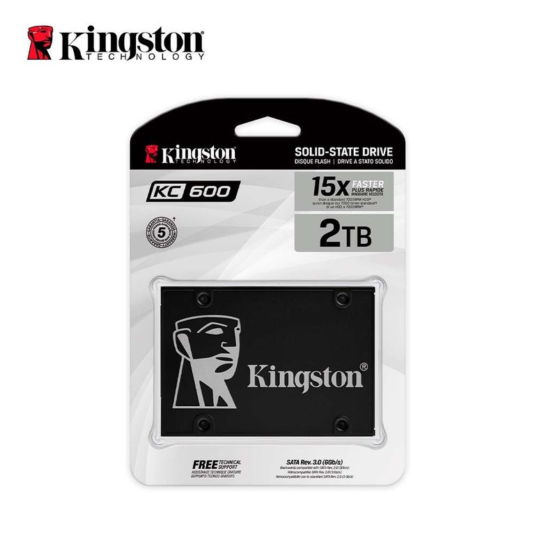 SSD KC600 2048GB SATA III 6GbSeg