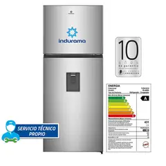 INDURAMA - Refrigerador 379 Litros con Dispensador RI-469D