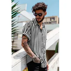 GENERICO - CAMISA LINO CUELLO CAMISERO