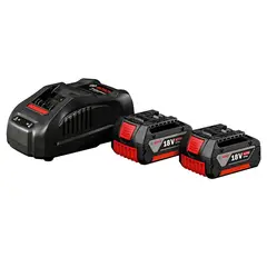 BOSCH - Kit Baterías + Cargador 18v 4.0 Amperios