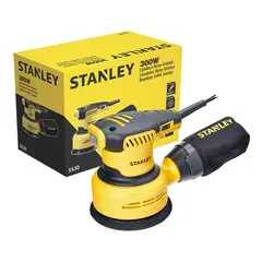 STANLEY - Lijadora Excéntrica 125 Mm 300w 13000 Rpm Ss30-b2