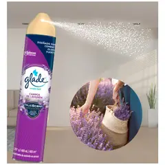 GLADE - Ambientador Spray 400ml Campos de Lavanda