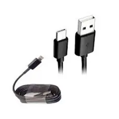 GENERICO - Cable A1 carga rápida 1.2m para samsung s8/s9 plus/note 8/note 9 negr